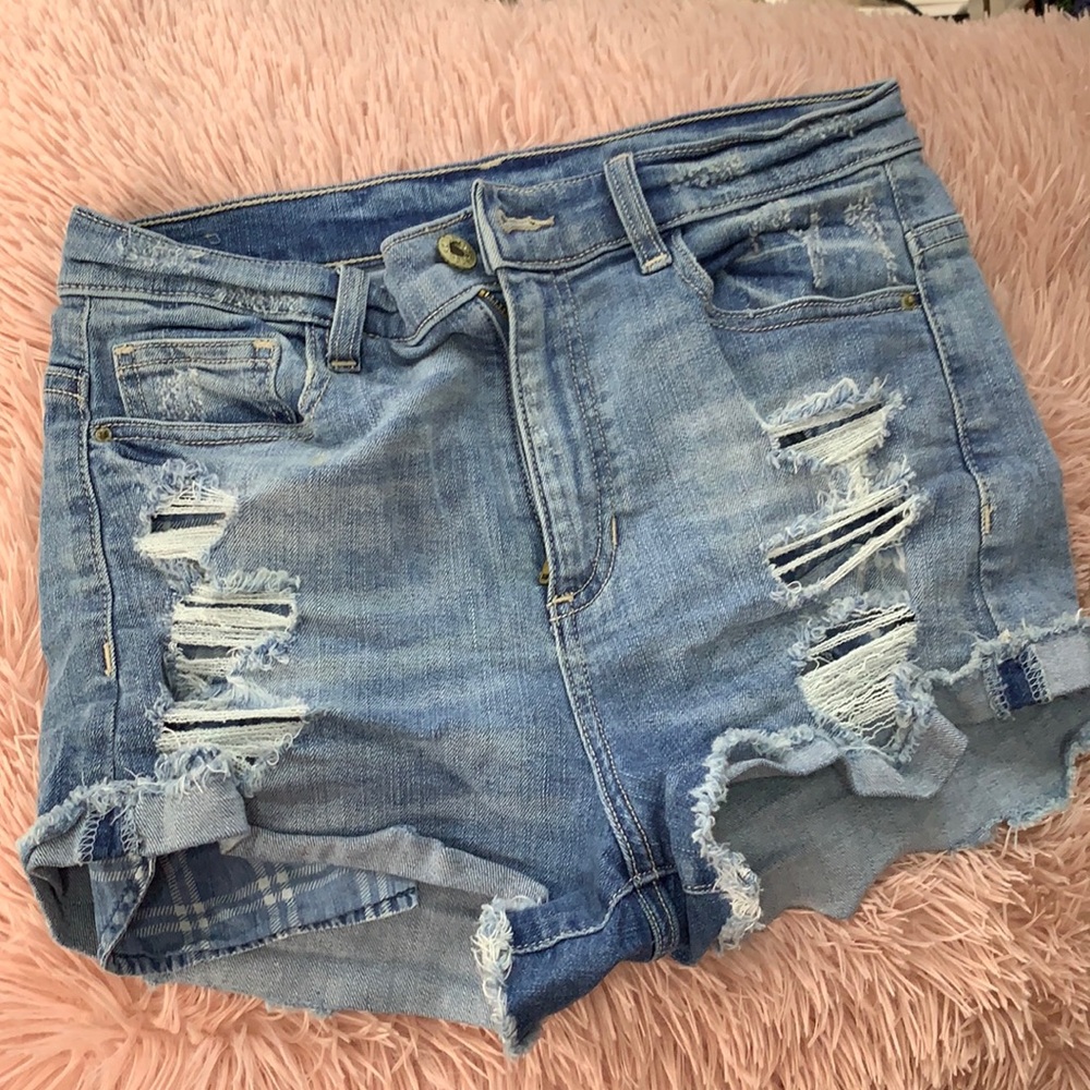 Jean shorts, comfy and stretchy